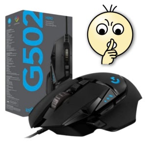 [무소음 버전] 로지텍 G502 Hero 유선 게이밍 마우스 무소음 개조 버전