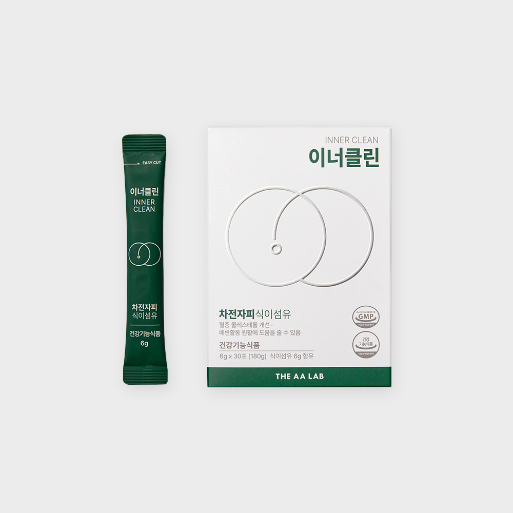 <b>차전자피</b> 쾌변 변비움 이너클린 과립 6g x 30포