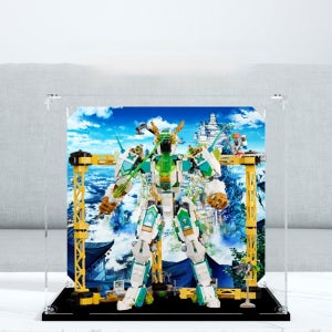 레고 몽키키드 메이의 드래곤 로봇 80053 핀 고정형 아크릴 디스플레이 케이스 장식장 진열장