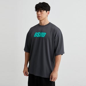 비스트모드 5컬러 메쉬 기능성 헬스 오버핏 반팔 티셔츠 짐웨어 BSMD