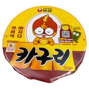 농심 카구리 큰사발면 컵라면 6개입