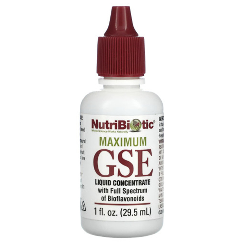 <b>뉴트리바이오틱</b> 맥시멈 GSE 액상 농축물 29.5ml(1fl oz)
