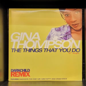 Gina Thompson – The Things That You Do (Remix) 12’ LP