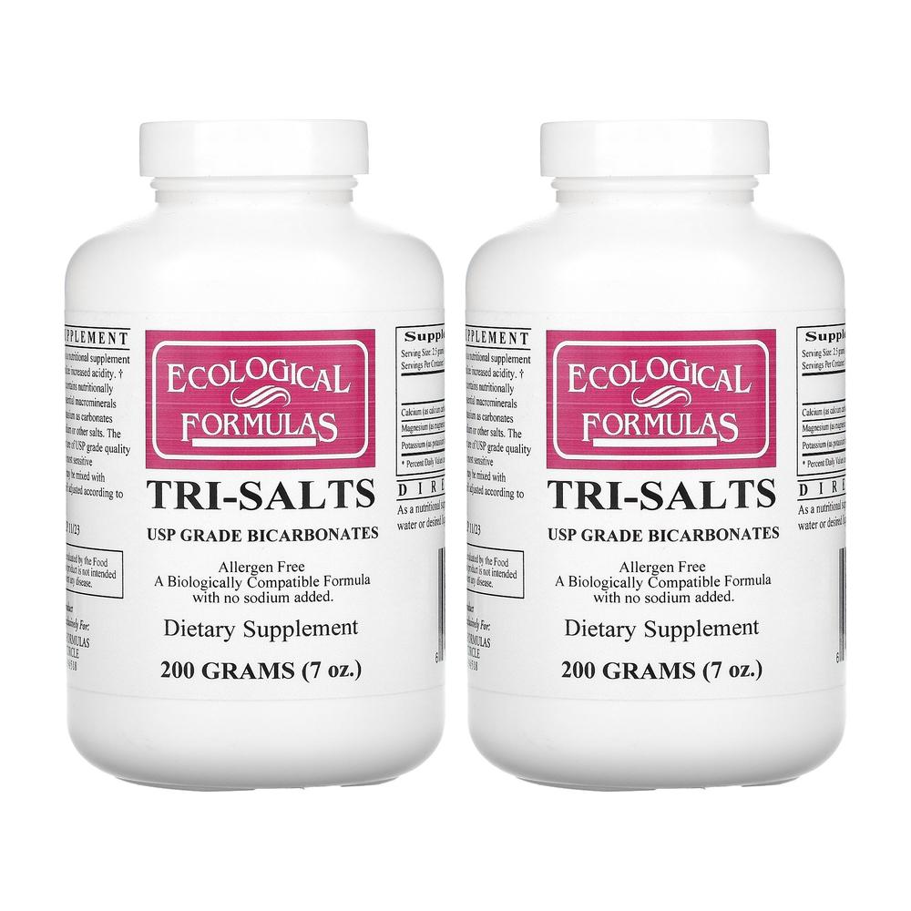 2통 Ecological <b>Tri-Salts</b> 200g 칼슘 마그네슘 칼륨 파우더 분말