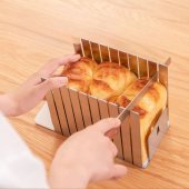 식빵슬라이서 자르기 베이커리 스텐 커터기 빵 베이글 두께조절 바게트 이미지