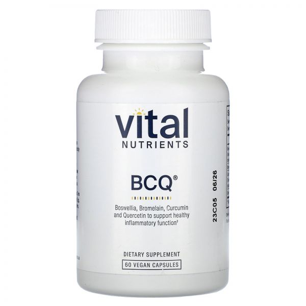 Vital Nutrients, BCQ, 베지 캡슐 60정