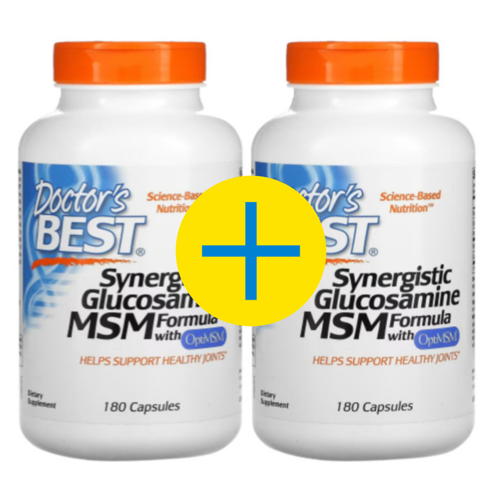 닥터스베스트 글루코사민 콘드로이친 시너지 스틱 옵티 MSM 180캡슐 OptiMSM 1+1
