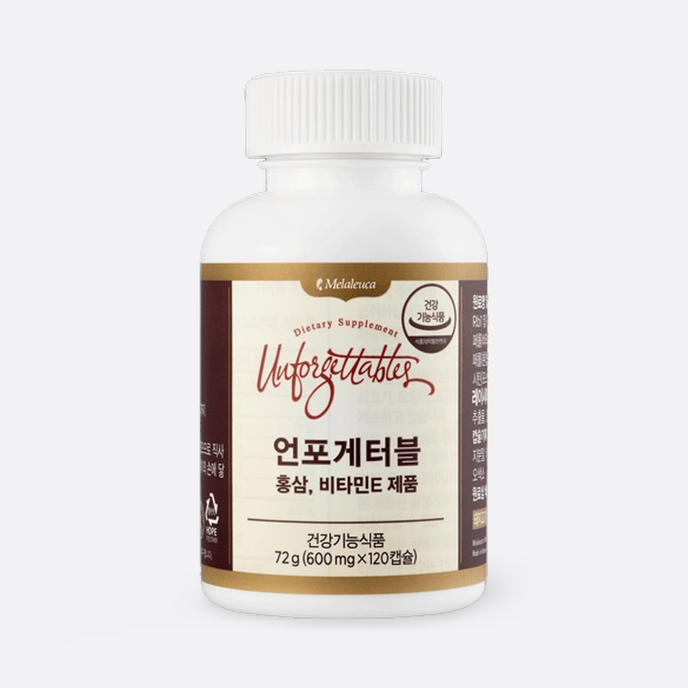 <b>멜라루카</b> 언포게터블 (120캡슐)