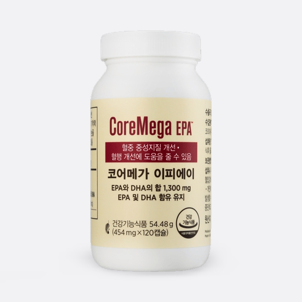 멜라루카 코어메가 이<b>피에이</b>(120캡슐)