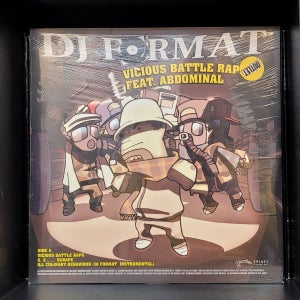 DJ Format – Vicious Battle Raps / Ill Culinary Behaviour LP