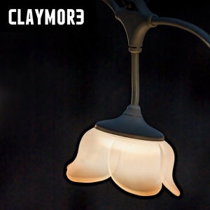 [크레모아] 이너프 쉐이드 플라워 LED 캠핑랜턴 아웃도어 조명 1EA / CLA-ES01