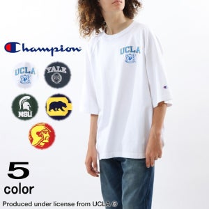 챔피온 재팬 대학로고 티텐일레븐 반팔티셔츠 CHAMPION T1011 C5-Z307