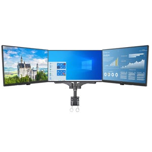 EZ GS-300C 가스스프링 트리플 모니터암