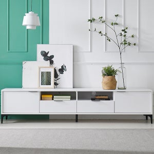 베리2100-2단 티비 심플 TV대 와이드 낮은장 이케아 베스트리뷰 선물