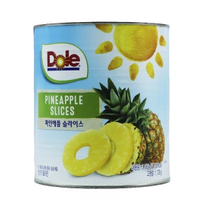 DOLE 파인애플 슬라이스 3,062g