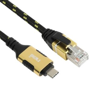 [NEXI] 노트북 유선랜카드 C to LAN 케이블 랜포트 1G 기가 RJ45 랜선 어댑터 5M NX1393