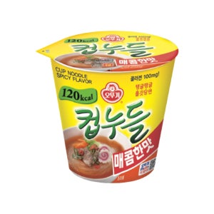 오뚜기 컵누들 매콤찜닭맛 컵라면 6개입 2개