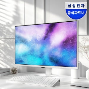 [최대 27만] 삼성전자 81cm(32인치) UHD 4K 모니터 S32D701 화이트