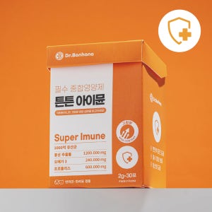 닥터반하나 튼튼아이뮨 고함량 면역력 종합영양제 비타민 항산화 성장 필수 강아지 고양이 반려동물 동물병원 멀티비타민 타우린 영양제 30포