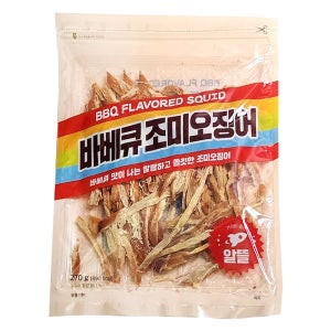 정화식품 바베큐 조미 오징어 270g 건어물 술 안주 1+1