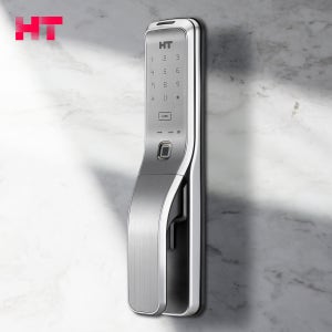 현대에이치티 디지털도어락 푸시풀 현관문 번호키 지문인식 설치 HDL-7390