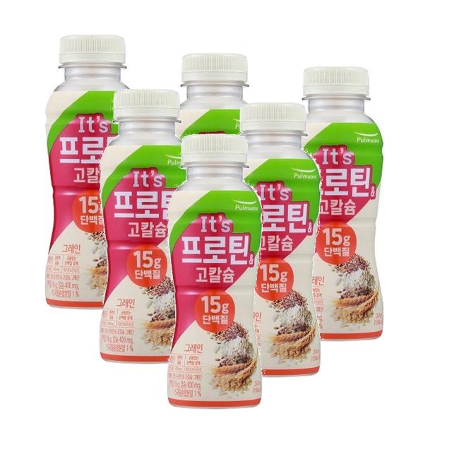<b>풀무원</b> 잇츠 프로틴 앤 고칼슘 그레인 260ml 6개