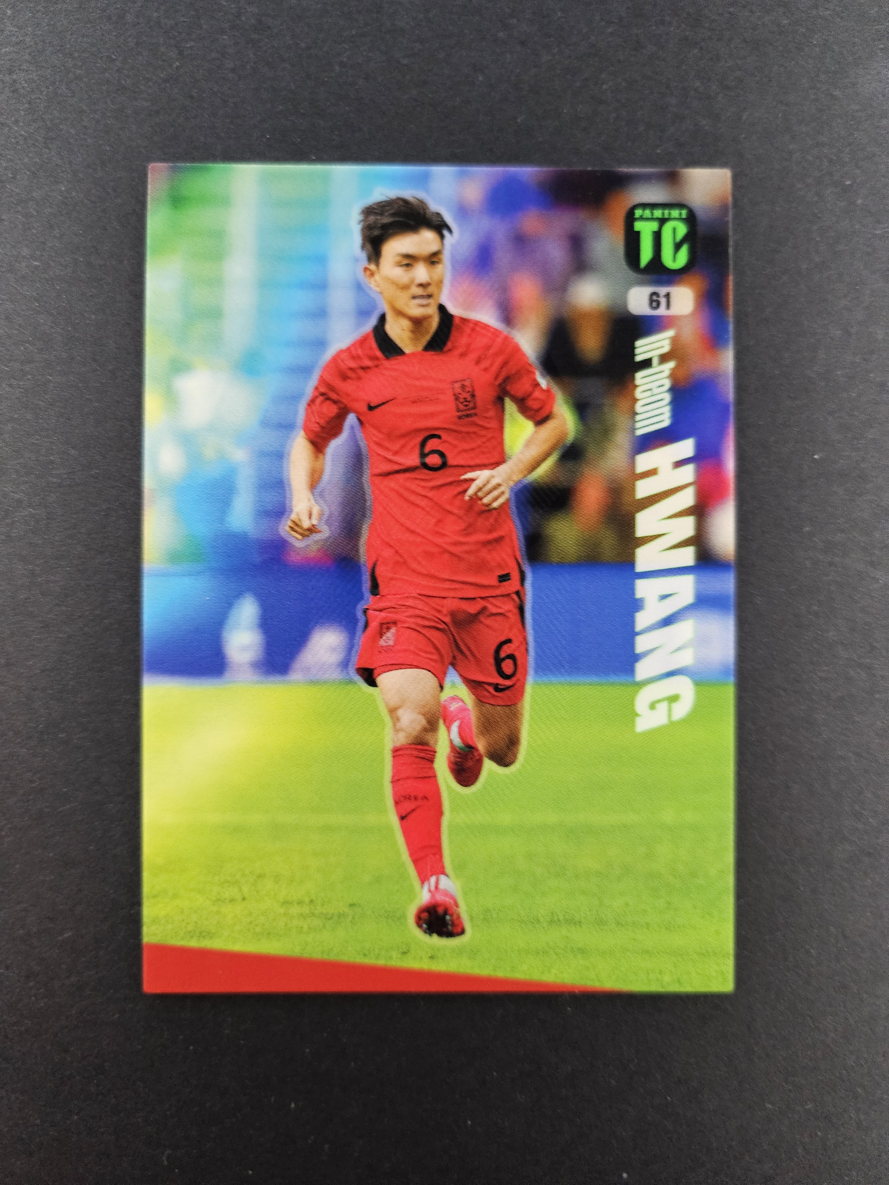 파니니 탑클래스 2024 황인범 대한민국 베이스 카드 panini topclass 2024 코리아 에디션 축구 카드