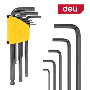 델리툴즈 블랙 육각렌치 9종 세트 6각 렌치