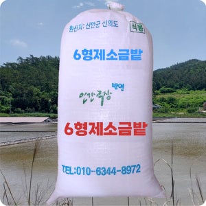 6형제소금밭 묵은소금 20kg 생산 후 2년 숙성한 천일염 KBS 인간극장 방영 신안소금