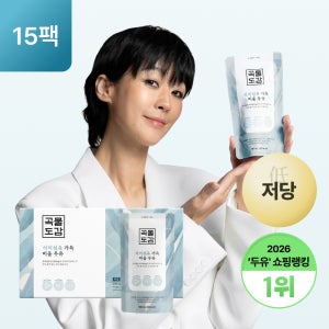 곡물도감 식이섬유 가득 저당 고단백 고칼슘 비움두유 1박스(15입)