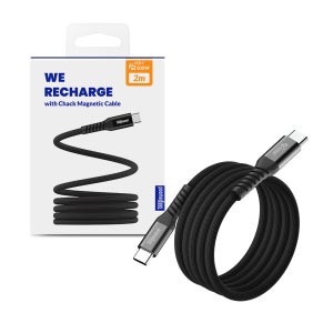 탱글우드 C to C 초고속 충전 2.0 100W 착 마그네틱 케이블 2M