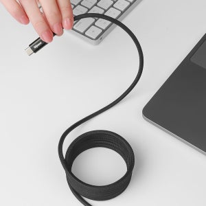 탱글우드 C to C 초고속 충전 2.0 지원 착 마그네틱 2M 케이블 240W