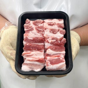 고기묵제이 국내산 한돈 냉장 생 삼겹살 편삼겹 돼지고기 구이용 수육용 400g