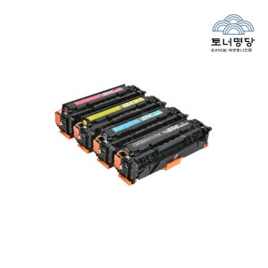 CRG318 캐논재생토너 4색세트 LBP 7200cd 최신호환칩적용