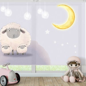 ki905 아이방 롤스크린 동물그림 동화 아기방 어린이집 블라인드 방염 암막 제작가능