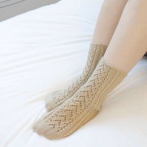[패키지/닛뜨] 슬로우스텝 레이스양말뜨개질 DIY 양말뜨기 대바늘양말