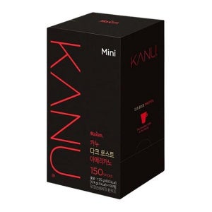 동서식품 맥심 카누 미니 다크 로스트 아메리카노 150T