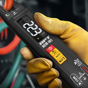 멀티 클램프 전기 테스터기 비접촉 검전기 오토 전류 전압 측정