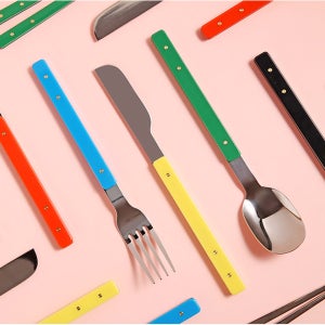 깔린느 디너 스푼 포크 나이프 신혼부부 커트러리