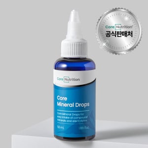 코어 미네랄 드롭스 140ml 타먹는 종합 이온화 미네랄 원액 액상 철분 수분 보충
