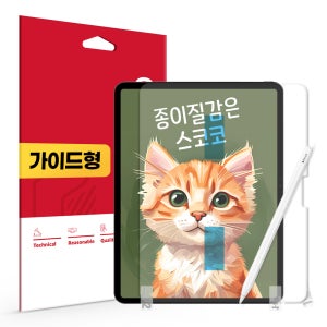 종이질감 액정보호필름 아이패드 프로 33cm(13인치) M4 7세대, 1매입