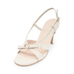 아멜리에 Nixie 여성 소가죽 나비진주 하이힐 샌들 AM241033