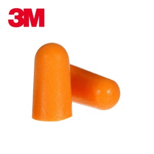 3M 1100 귀마개 폴리우레탄 소음차단 방음 독서실 가정용 산업용