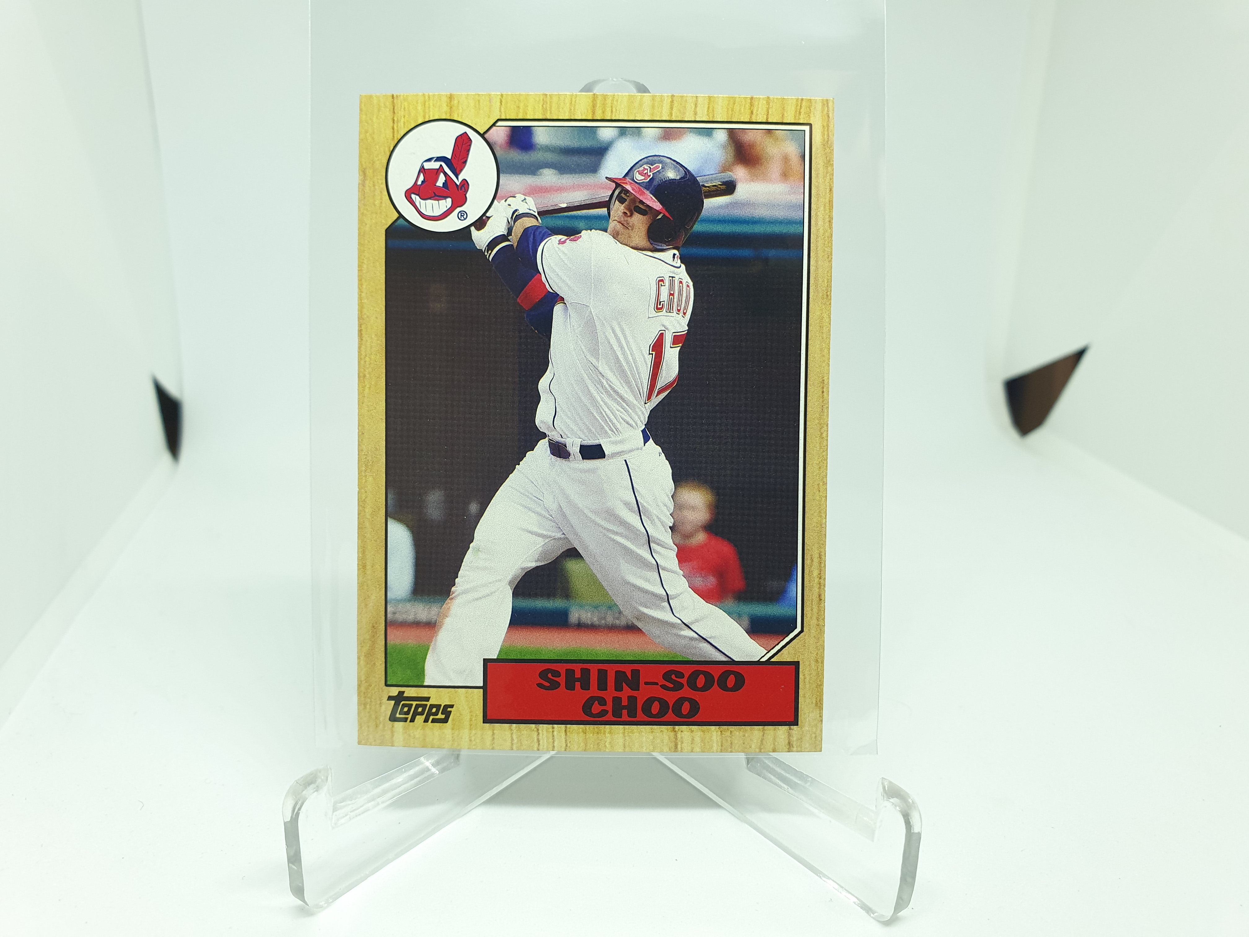 추신수 2012 Topps 1987 Mini 야구카드 MLB카드 클리블랜드 인디언스