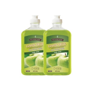 1+1 멜라루카 주방세제 레몬브라이트 애플향 473ml