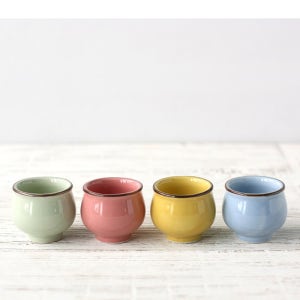 참이슬 컬러잔 소주 무지개 소주잔