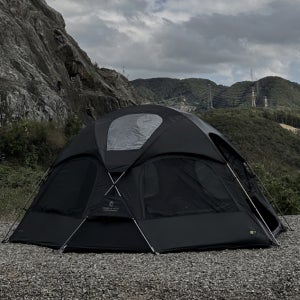 폴라리스 D1 PRIME BLACK 블랙 돔 쉘터 텐트 대형 4계절용 홀잭 캠핑