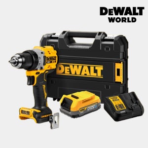 디월트 충전드릴 20V MAX 파워스택 1.7Ah 배터리 1개 세트 DCD800E1T