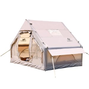 아이순스 (AISUNSS) 에어텐트 6.3평 공기주입식 캠핑 에어텐트 풀세트 면/옥스퍼드