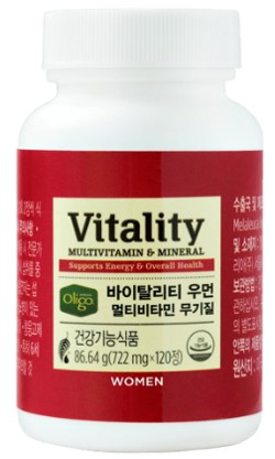 <b>멜라루카</b> 바이탈리티 우먼 멀티비타민 무기질 (120정 신제품 여성건강)